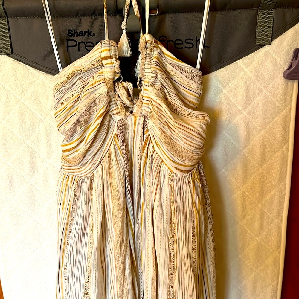 Nude tone summer boutique dress